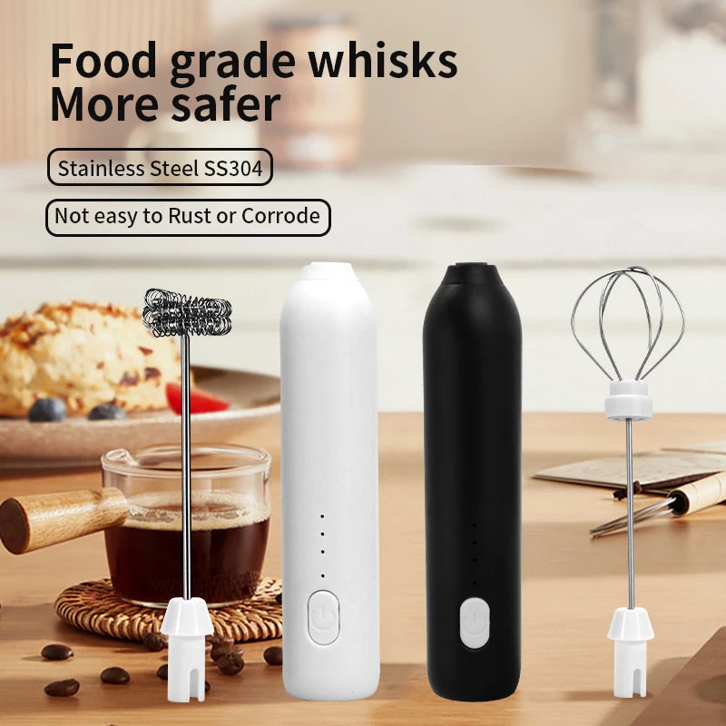 Hot Electric Milk Frother + Egg Beater