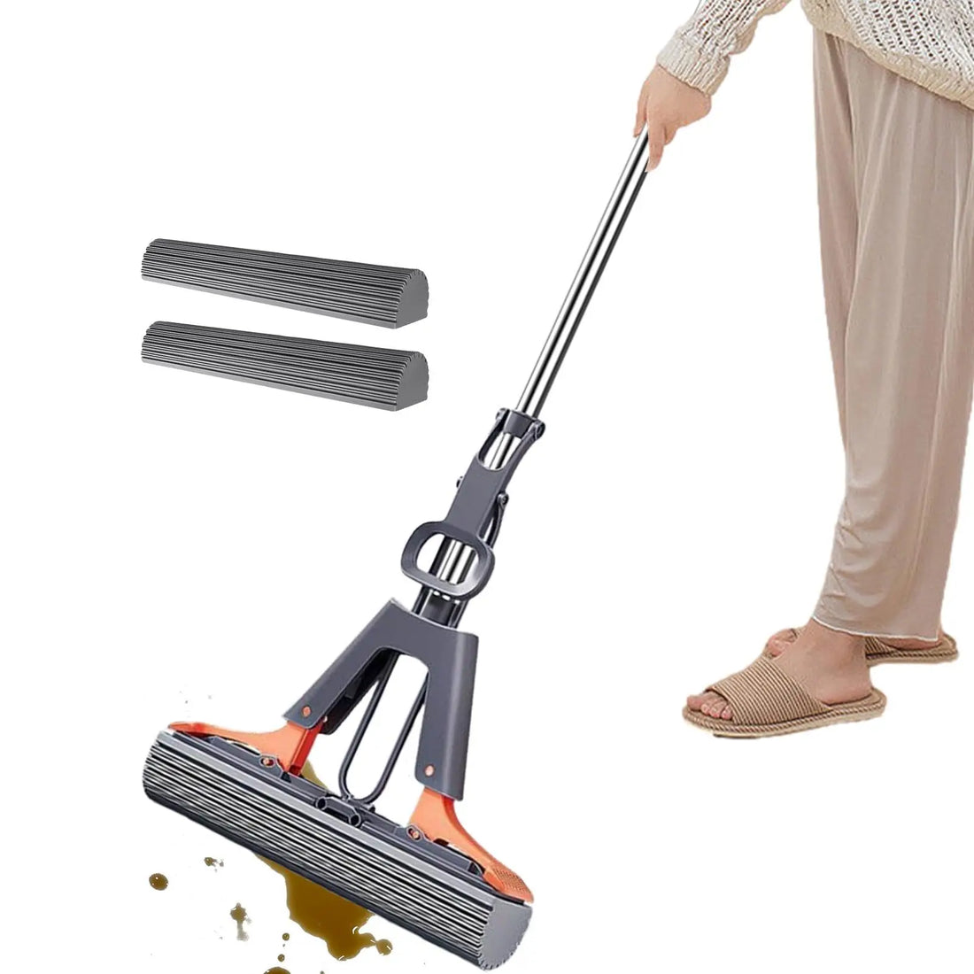 Floor Cleaning Roller Mop