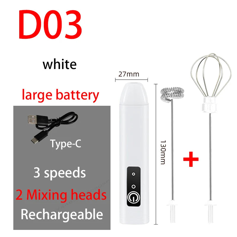 Hot Electric Milk Frother + Egg Beater