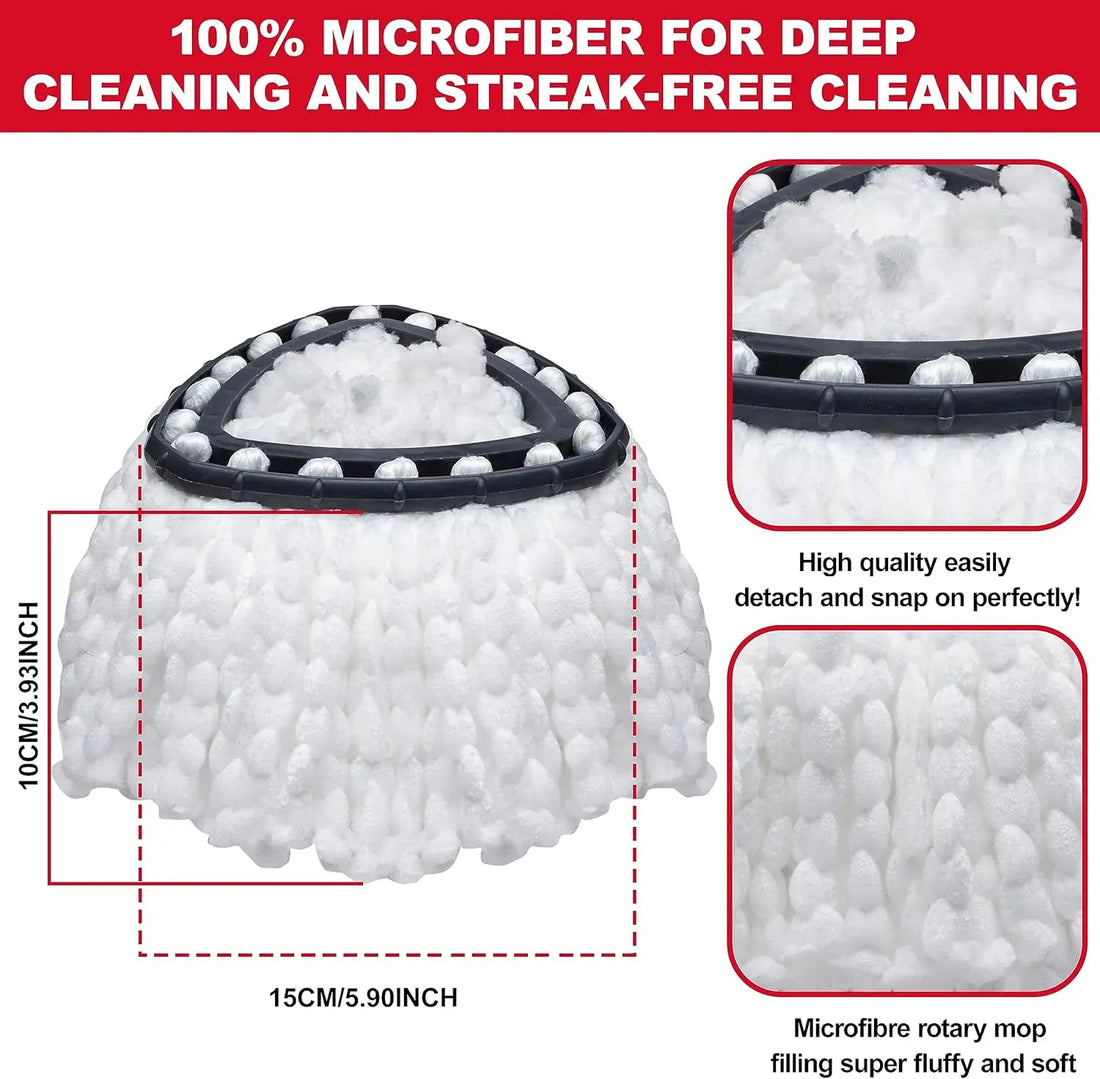Spin Mop Refill Compatible with Ocedar EasyWring