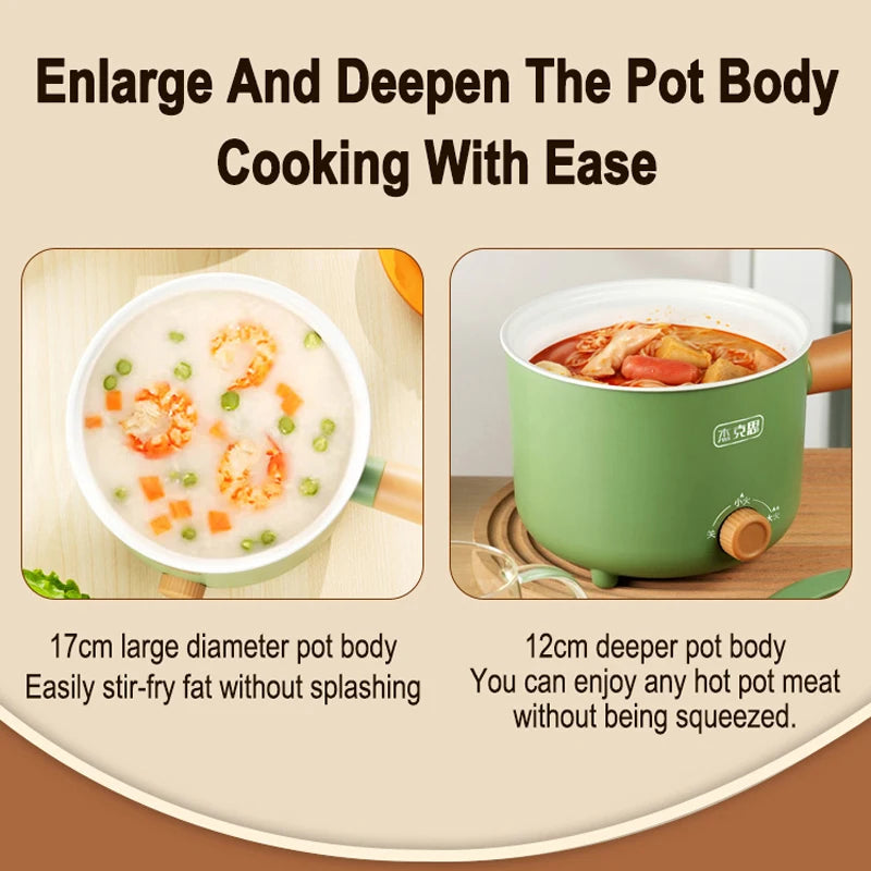 Electric Non-stick Pan Hot Pot Rice Cooker