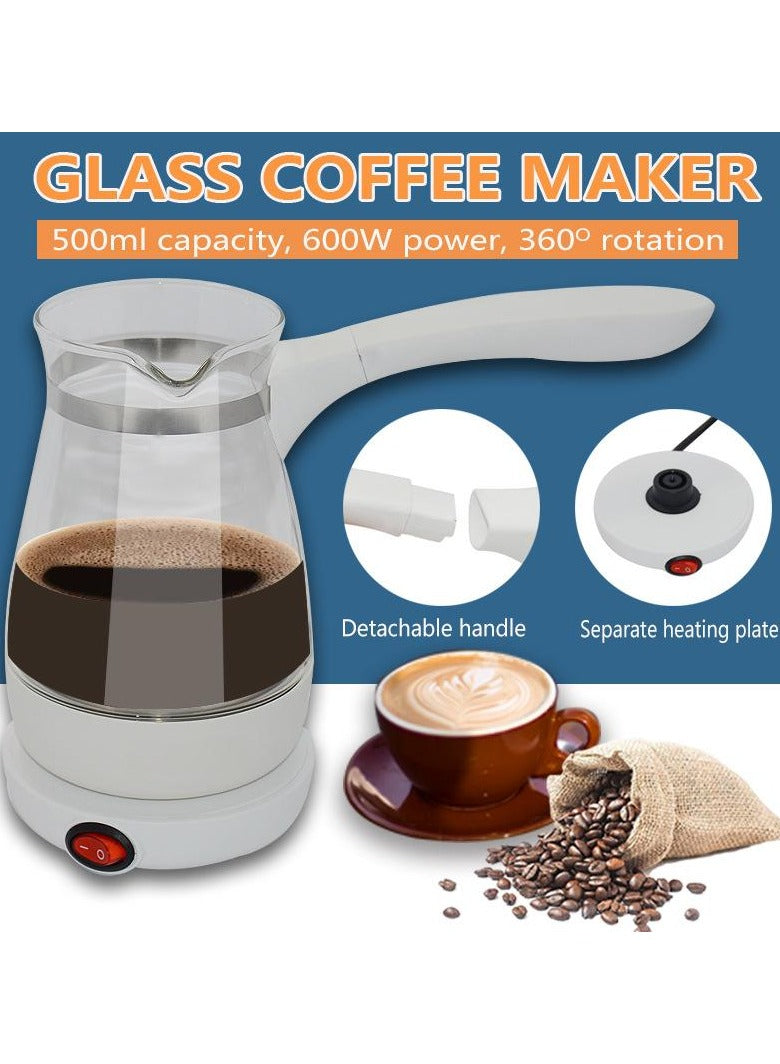 Electric Glass Turkish Coffee Pot