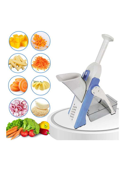 Versatile Safe Slicer Mandoline Cutter: Adjustable, Easy-to-Use Kitchen Chopper for Vegetables