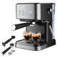 Espresso Machine 1050W All-In-One Semi-Automatic Coffee Machine