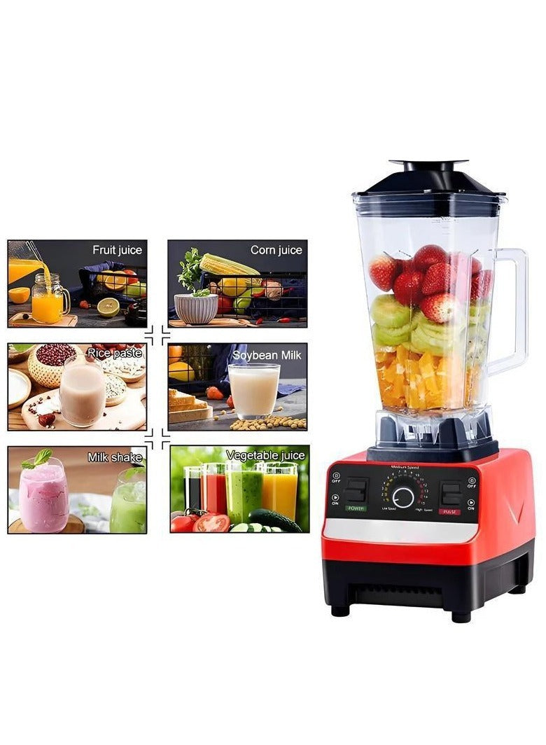 Heavy Duty Commercial Blender – High-Power Mixer for Ice, Smoothies, Juicing – Professional Kitchen Food Processor