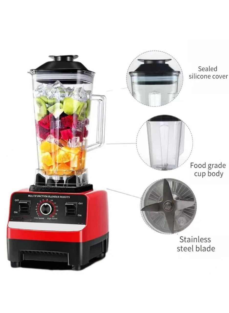 Heavy Duty Commercial Blender – High-Power Mixer for Ice, Smoothies, Juicing – Professional Kitchen Food Processor