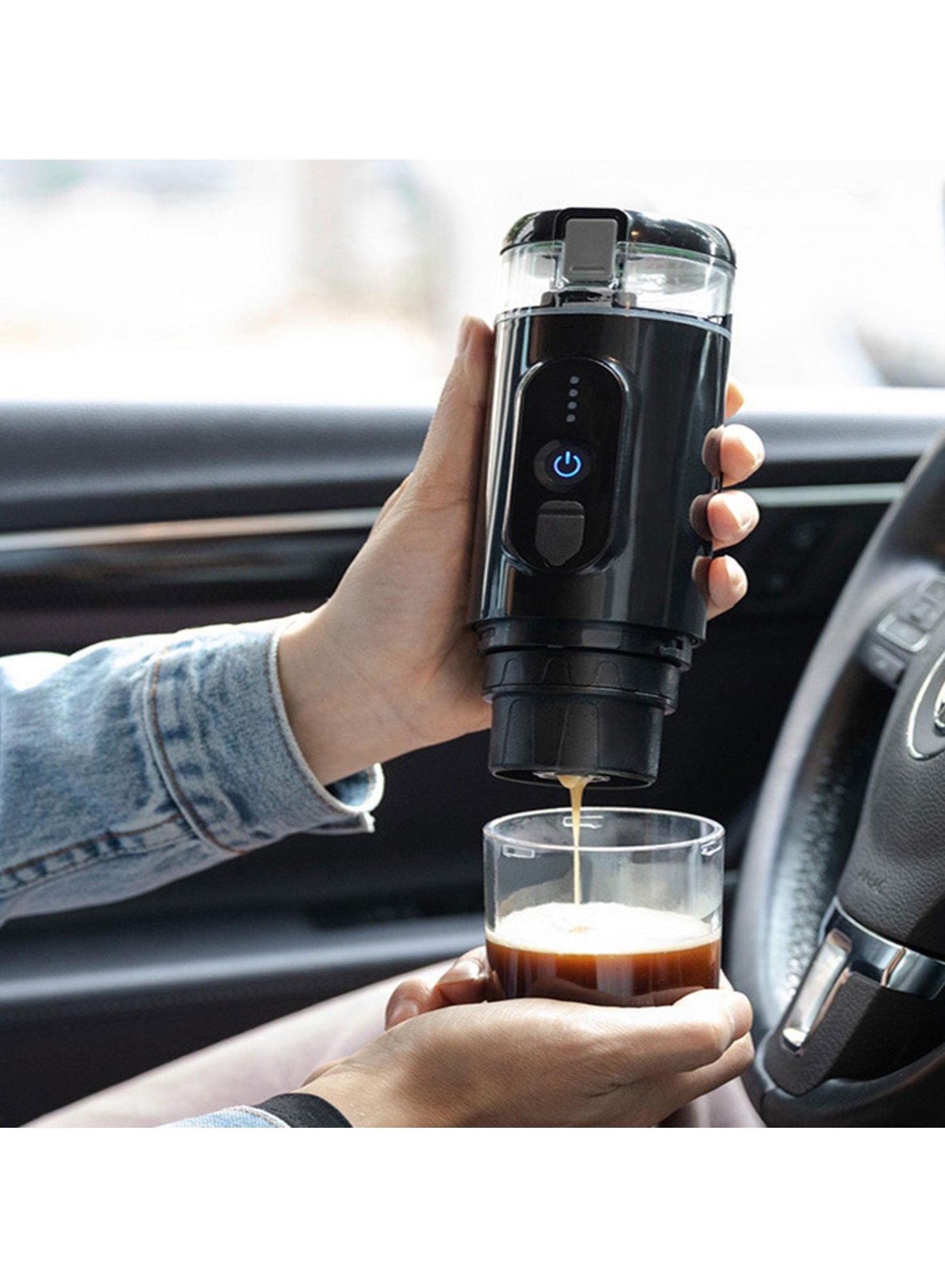 2-in-1 Portable USB Charging Coffee Machine