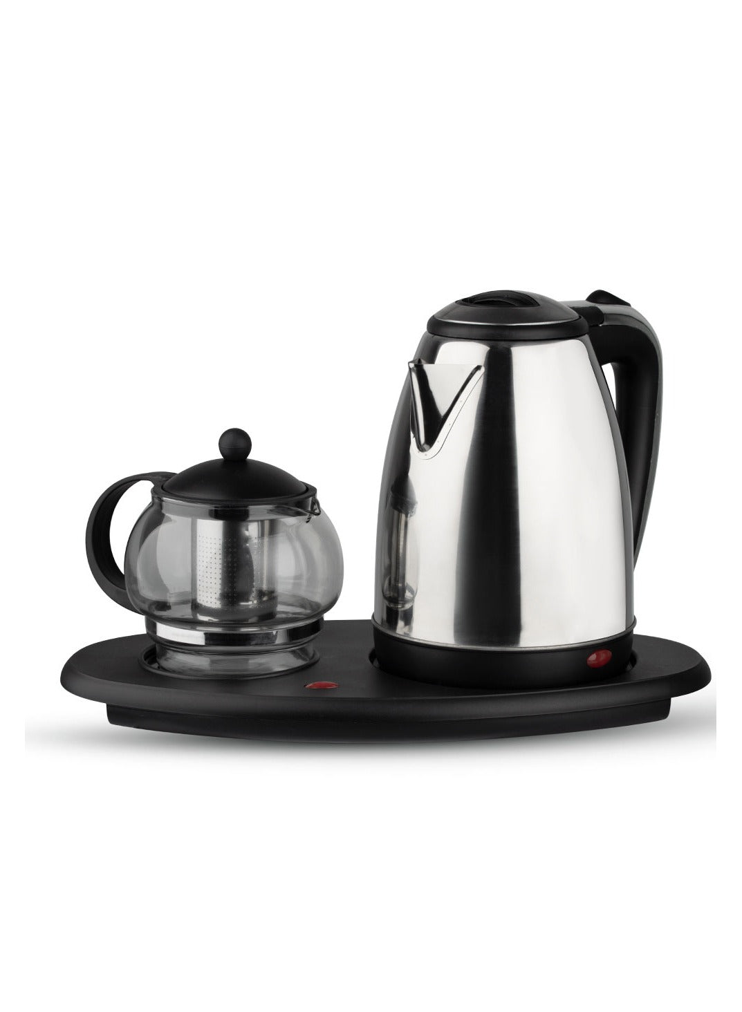 Electric Kettle Tray Set with Infuser