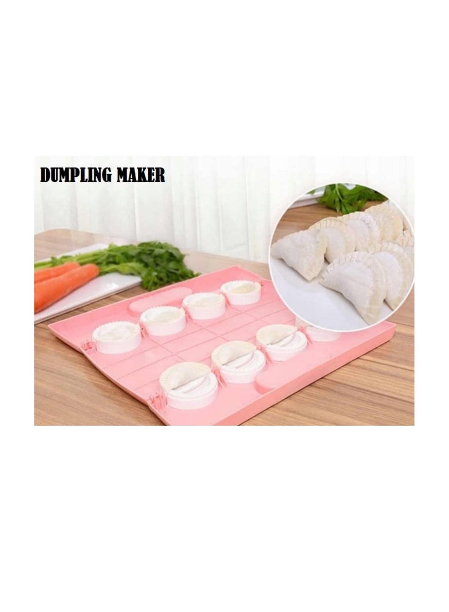 Dumplings Maker Tool Mold – Make 8 Dumplings at a Time