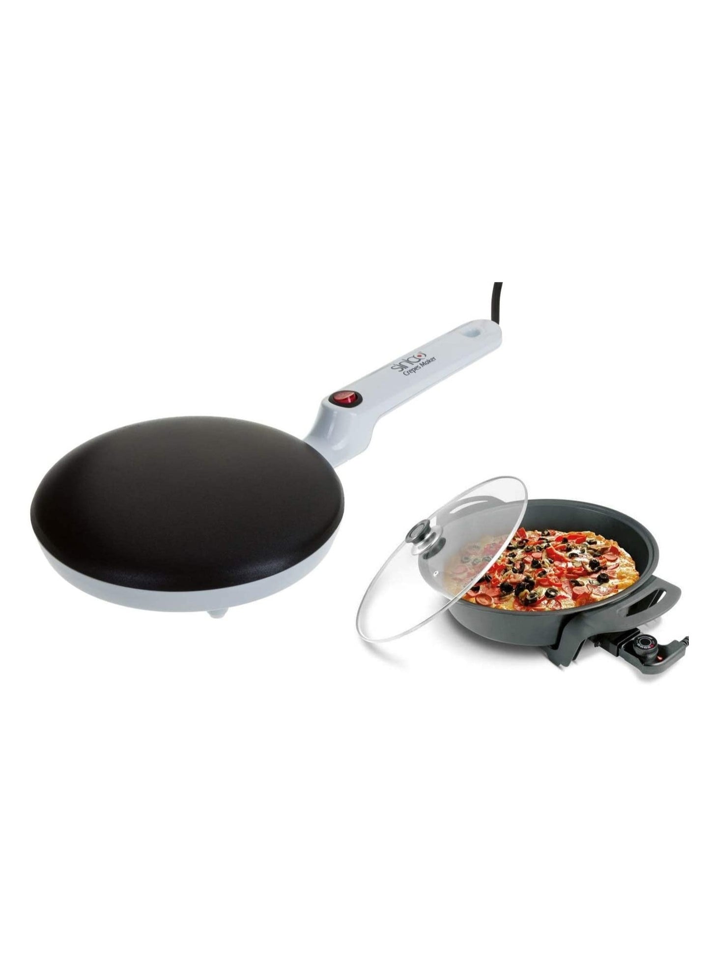 Electric 8 Inch Electric Crepe Maker Pan