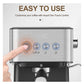 Espresso Machine 1050W All-In-One Semi-Automatic Coffee Machine