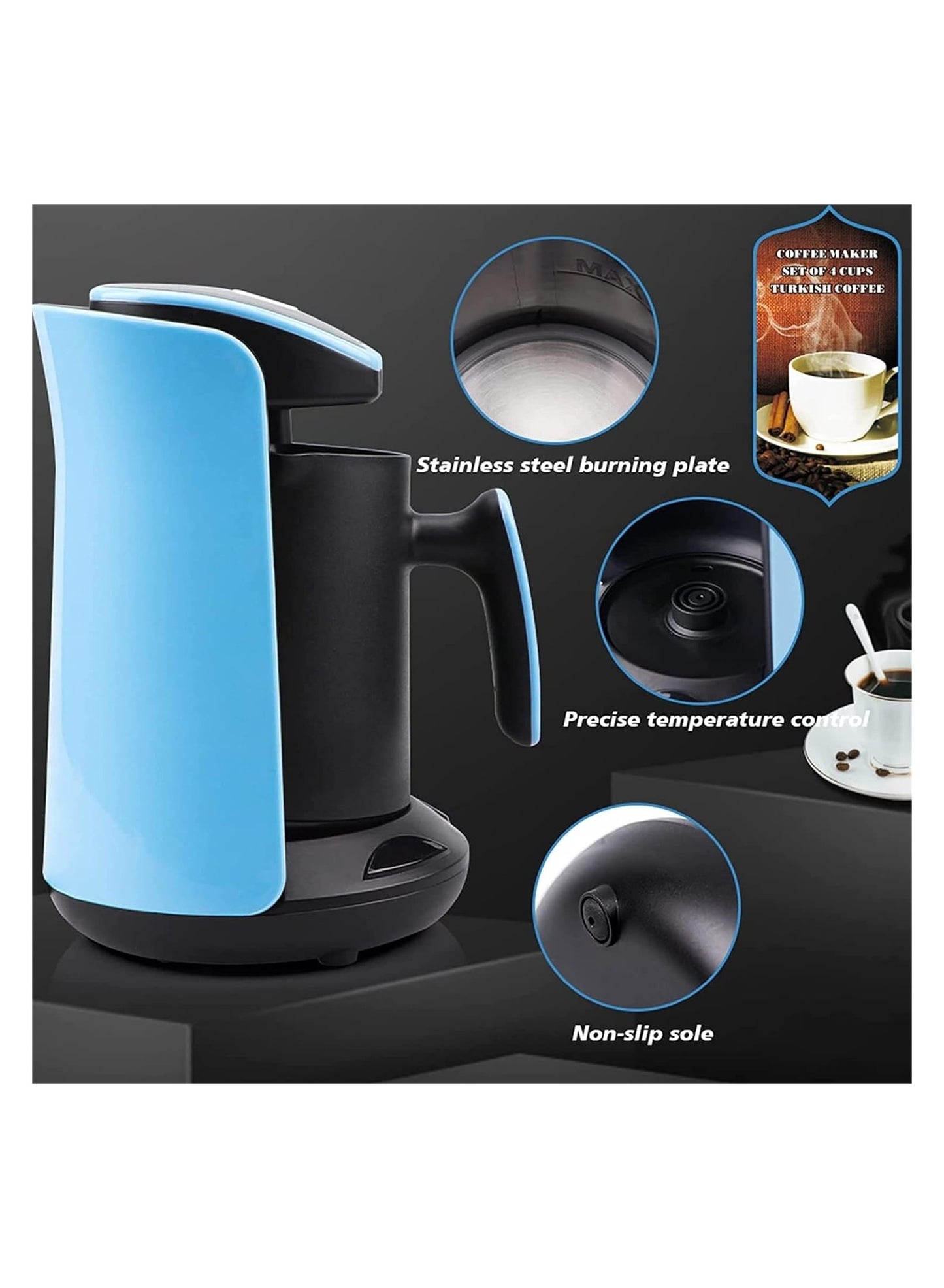 Automatic Electric Turkish Coffee Maker