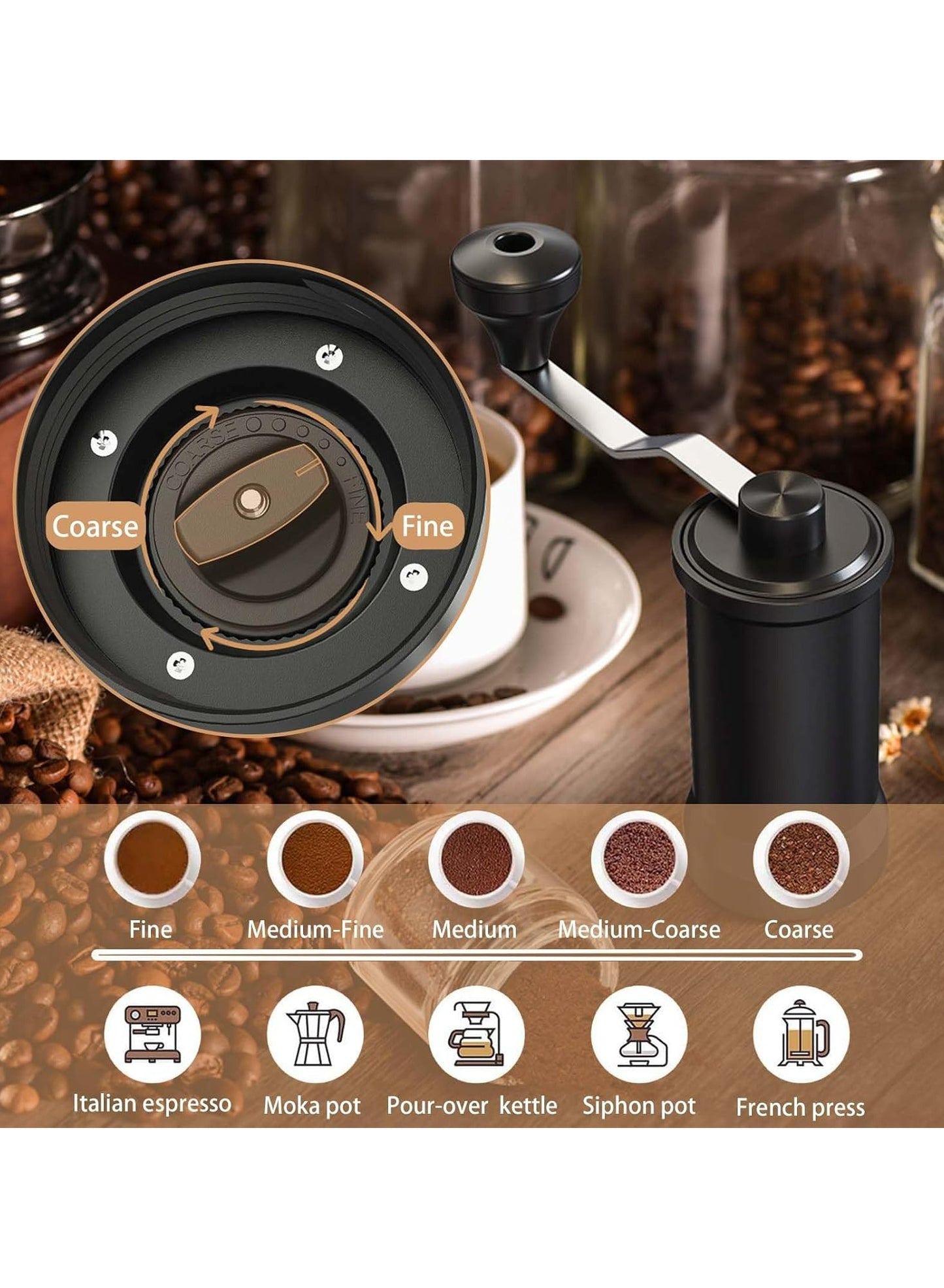 V60 Coffee Drip Kit - 12-in-1 Hand Drip Coffee Maker Set