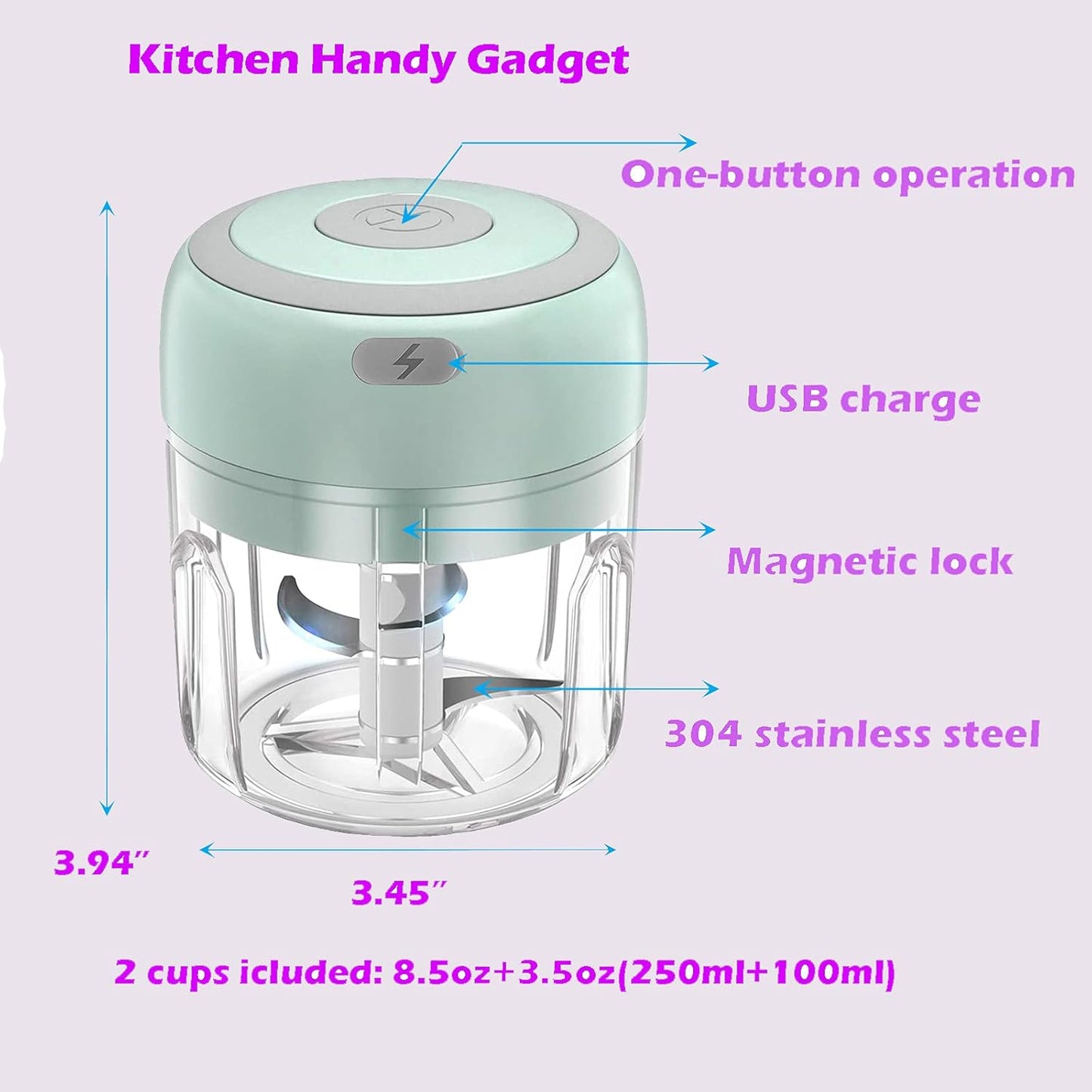 Electric Mini Food Chopper