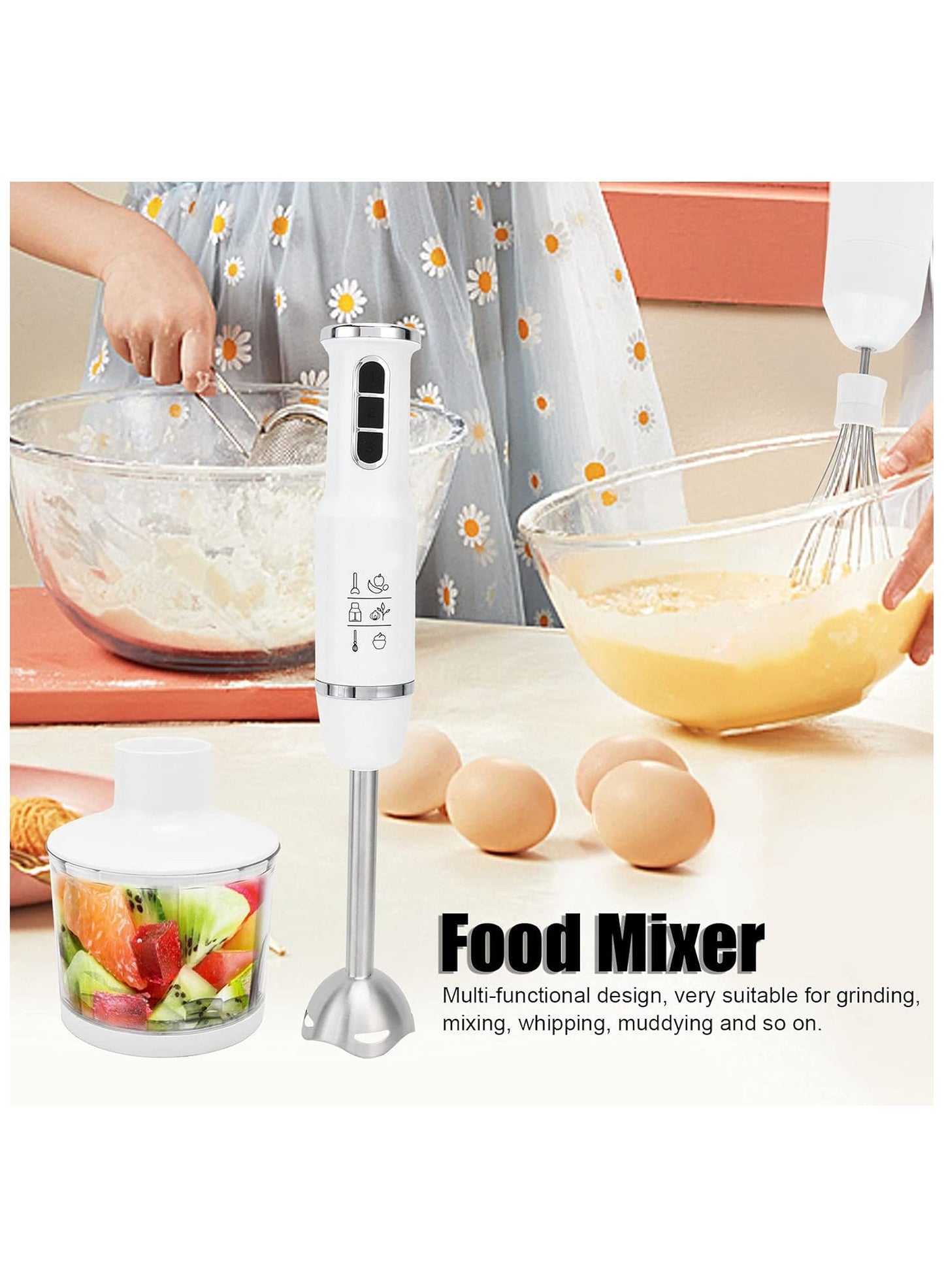 4-in-1 Hand Blender Set