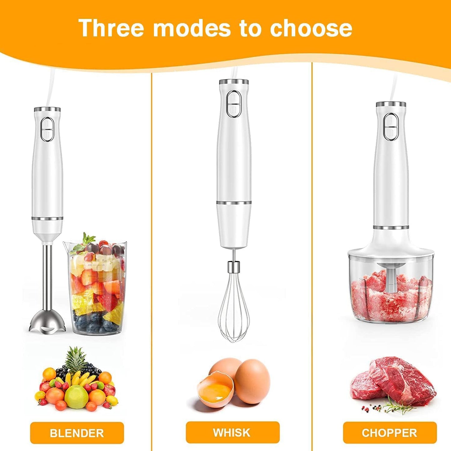 Immersion Blender Handheld 5 in 1 Hand Blender