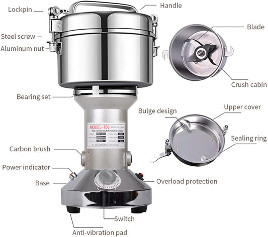 150g Grain Mill Grinder