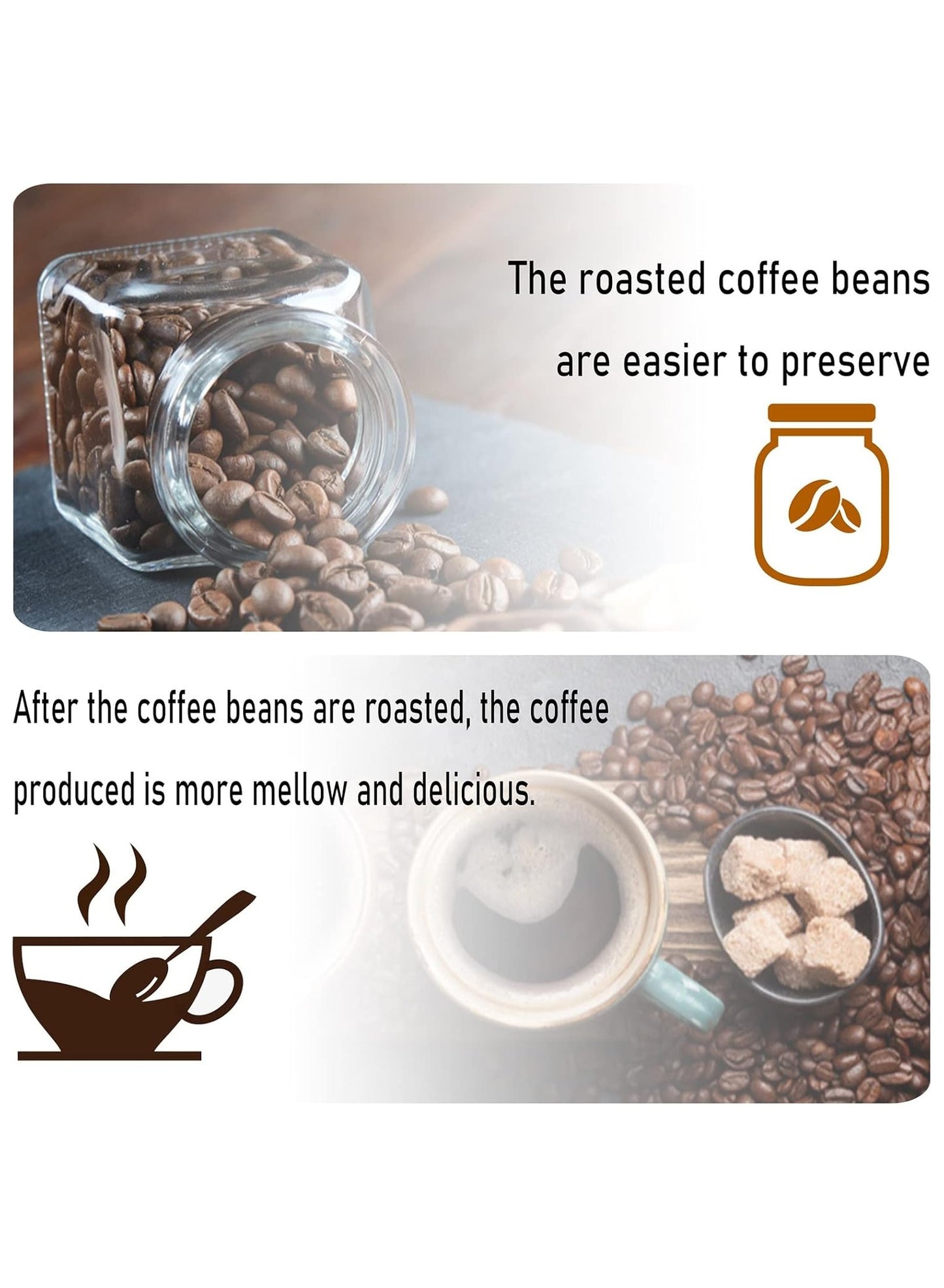 Electric Coffee Bean Roaster Machine