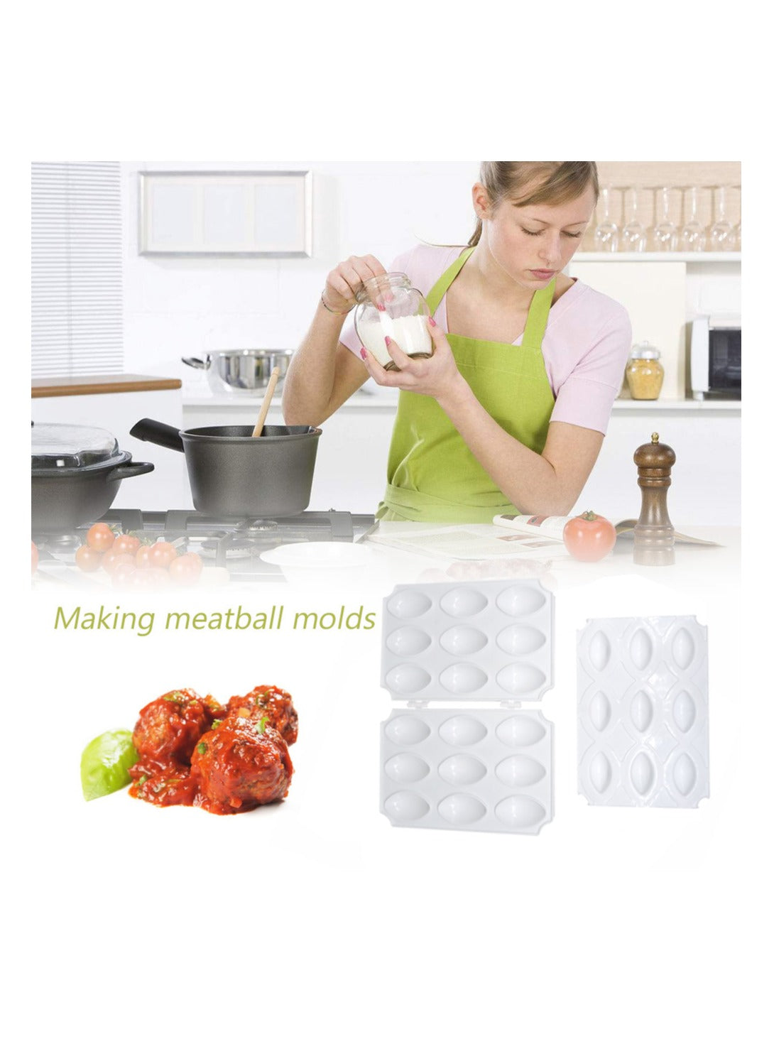 Kibbeh maker mold meatball press tool