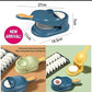 pack of 2 pcs 2-in-1 Dumpling Maker Machine – Ghughra, Momos, Gujiya, and Puri Press Mould