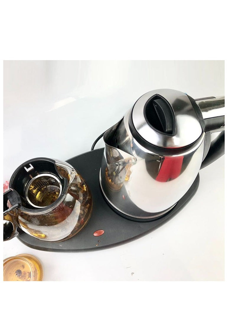 Electric Kettle Tray Set with Infuser