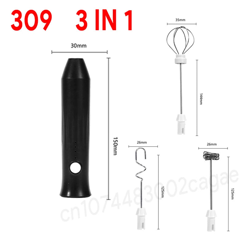 Hot Electric Milk Frother + Egg Beater
