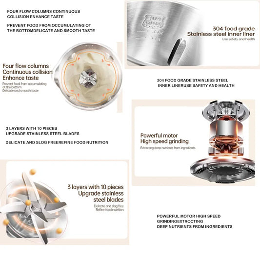 Electric Soybean Milk Machine Food Blender