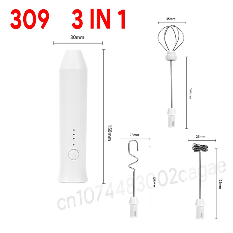 Hot Electric Milk Frother + Egg Beater