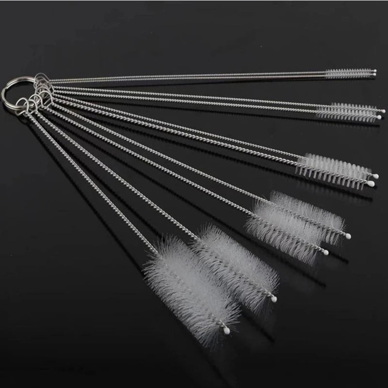 10pcs Reusable Straw Cleaning Brush