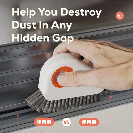 Floor Gaps Multi‑Slot Handheld Cleaning Brush