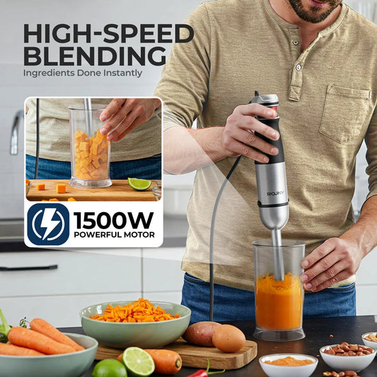 6-in-1 Electric Hand Held Stick Blender