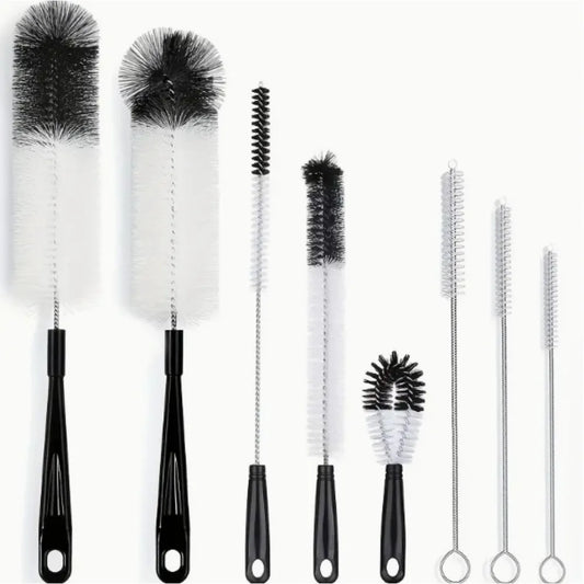 8 Pack Nylon Straw Cleaning Brush Set