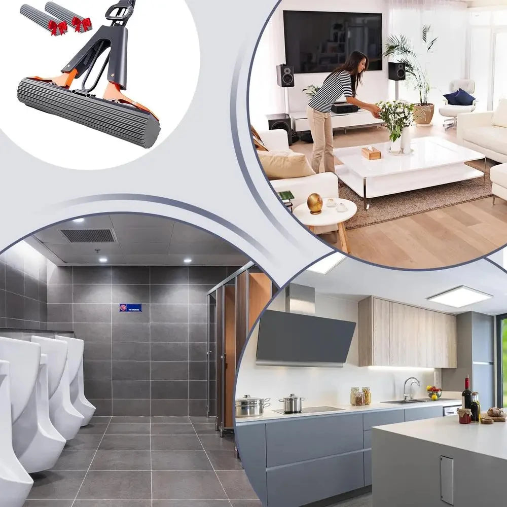 Floor Cleaning Roller Mop