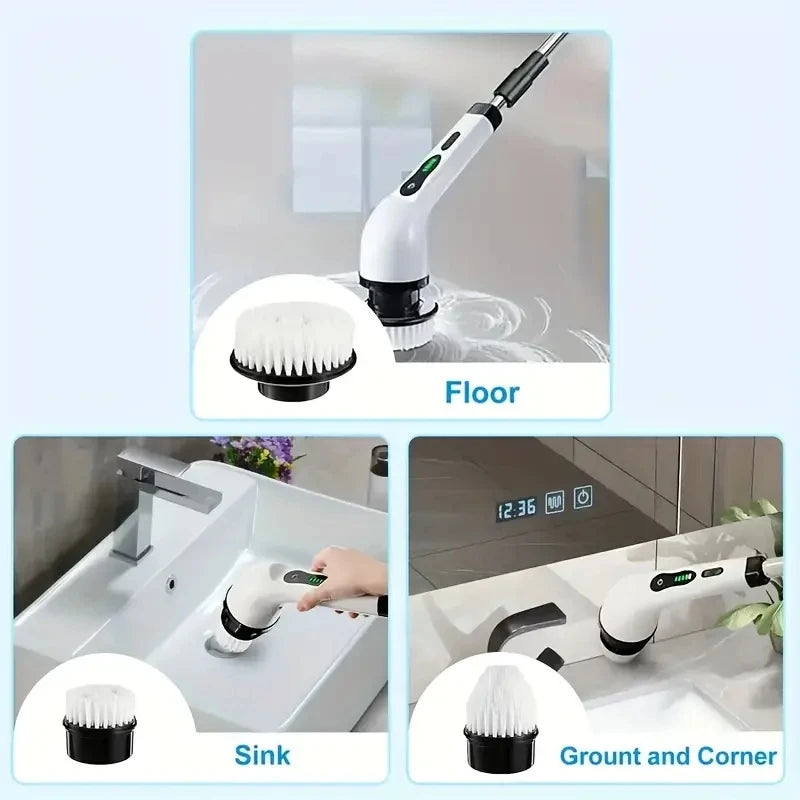 Electric Household Cleaning Brush